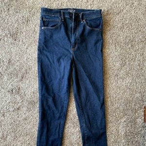 abercrombie and fitch high waisted jeans